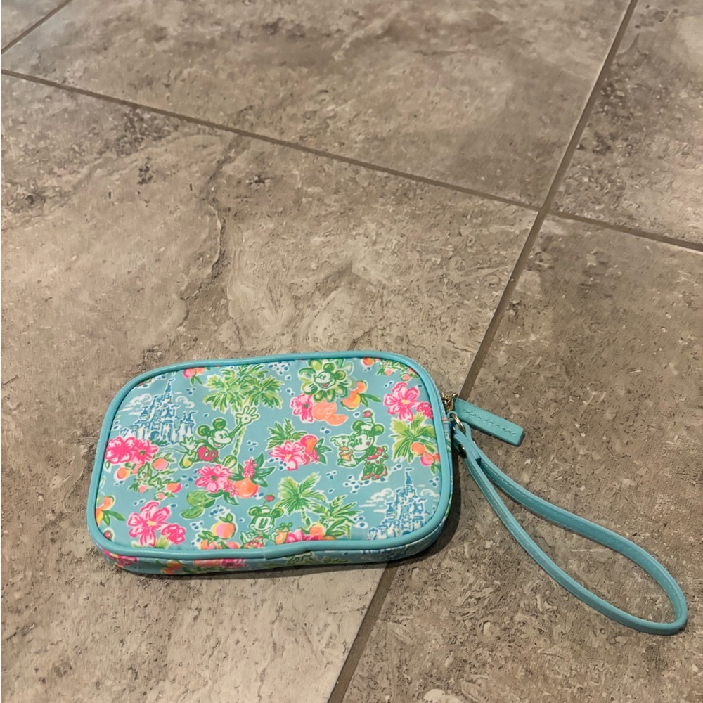 Lilly Pulitzer x Disney Wristlet
